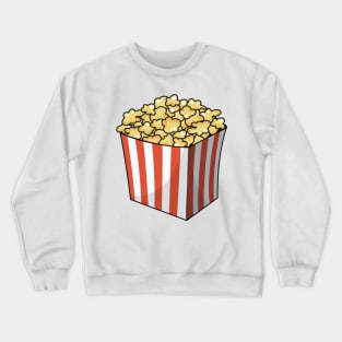 Popcorn cartoon illustration Crewneck Sweatshirt